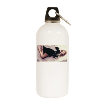 Tiiu Kuik White Water Bottle With Carabiner