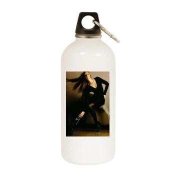 Tiiu Kuik White Water Bottle With Carabiner