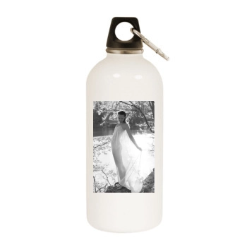 Tiiu Kuik White Water Bottle With Carabiner