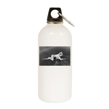 Tiiu Kuik White Water Bottle With Carabiner