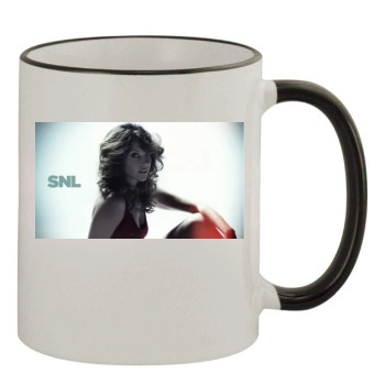 Tina Fey 11oz Colored Rim & Handle Mug