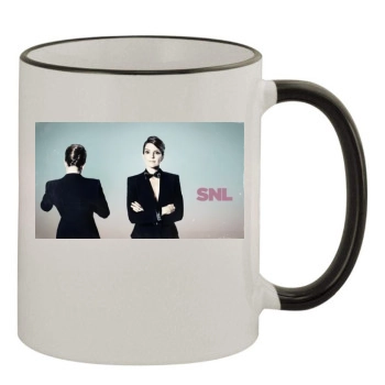 Tina Fey 11oz Colored Rim & Handle Mug