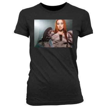 Tori Amos Women's Junior Cut Crewneck T-Shirt