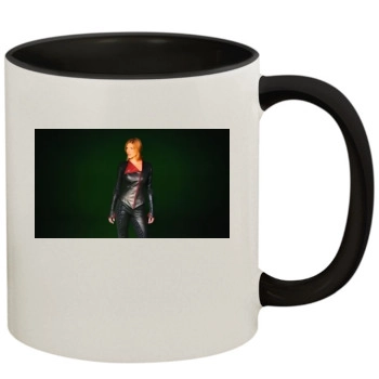 Tricia Helfer 11oz Colored Inner & Handle Mug