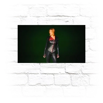 Tricia Helfer Metal Wall Art