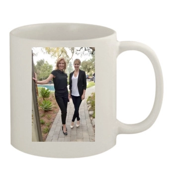 Tricia Helfer 11oz White Mug