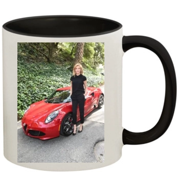 Tricia Helfer 11oz Colored Inner & Handle Mug