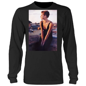 Tricia Helfer Men's Heavy Long Sleeve TShirt