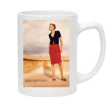 Tricia Helfer 14oz White Statesman Mug