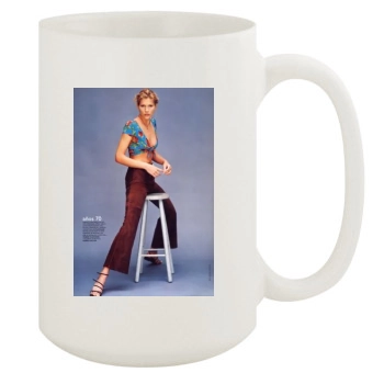 Tricia Helfer 15oz White Mug