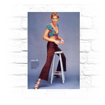 Tricia Helfer Metal Wall Art