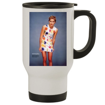 Tricia Helfer Stainless Steel Travel Mug