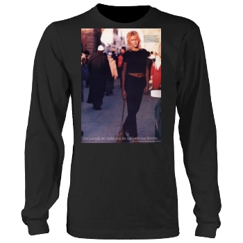 Tricia Helfer Men's Heavy Long Sleeve TShirt