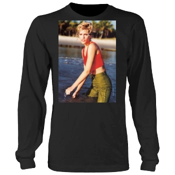 Tricia Helfer Men's Heavy Long Sleeve TShirt