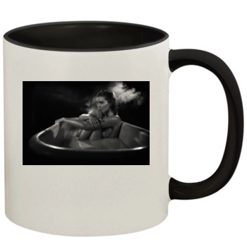 Tricia Helfer 11oz Colored Inner & Handle Mug