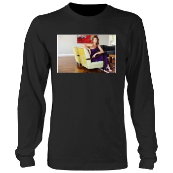 Tricia Helfer Men's Heavy Long Sleeve TShirt