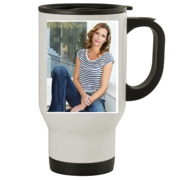 Tricia Helfer Stainless Steel Travel Mug