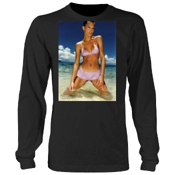 Tricia Helfer Men's Heavy Long Sleeve TShirt