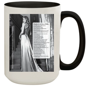 Tricia Helfer 15oz Colored Inner & Handle Mug