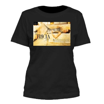 Tricia Helfer Women's Cut T-Shirt