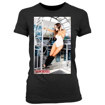 Trish Stratus Women's Junior Cut Crewneck T-Shirt