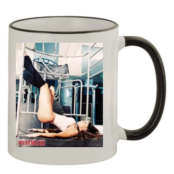 Trish Stratus 11oz Colored Rim & Handle Mug