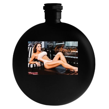 Trish Stratus Round Flask