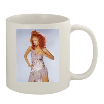 Tyra Banks 11oz White Mug