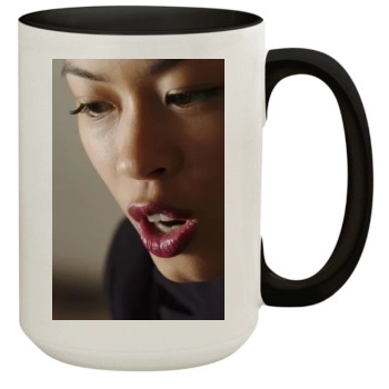 Vanessa Mae 15oz Colored Inner & Handle Mug