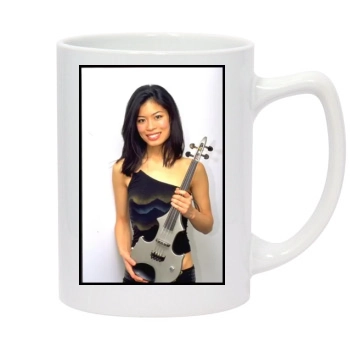 Vanessa Mae 14oz White Statesman Mug