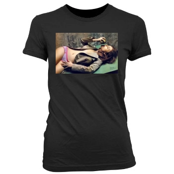 Violante Placido Women's Junior Cut Crewneck T-Shirt