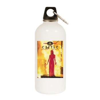 Carrie (1976) White Water Bottle With Carabiner