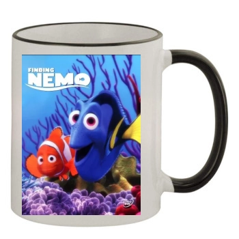 Finding Nemo (2003) 11oz Colored Rim & Handle Mug