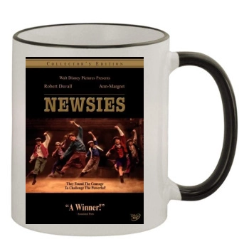 Newsies (1992) 11oz Colored Rim & Handle Mug