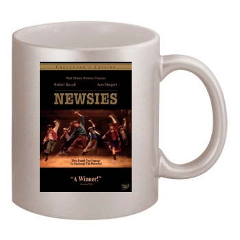 Newsies (1992) 11oz Metallic Silver Mug