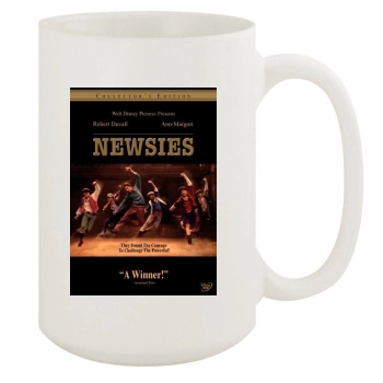 Newsies (1992) 15oz White Mug