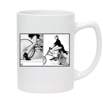 Victoria Beckham 14oz White Statesman Mug