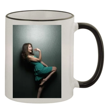 Willa Holland 11oz Colored Rim & Handle Mug