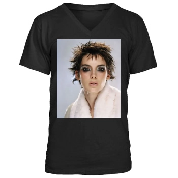 Winona Ryder Men's V-Neck T-Shirt