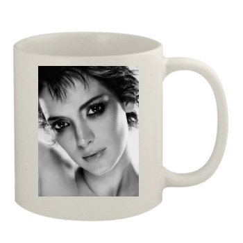 Winona Ryder 11oz White Mug