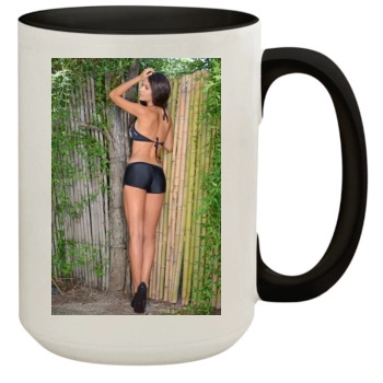 Zaira Nara 15oz Colored Inner & Handle Mug