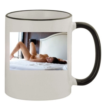 Zamira Hock 11oz Colored Rim & Handle Mug