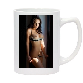 Zamira Hock 14oz White Statesman Mug