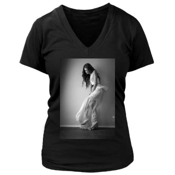 Zendaya Coleman Women's Deep V-Neck TShirt