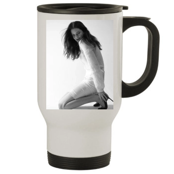 Jacinda Barrett Stainless Steel Travel Mug