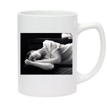 Jacinda Barrett 14oz White Statesman Mug