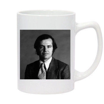 Jack Nicholson 14oz White Statesman Mug