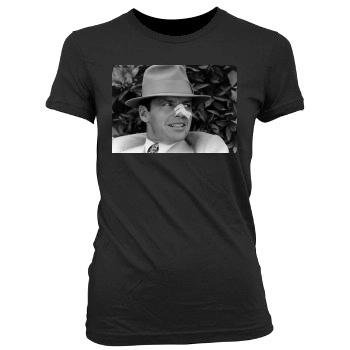 Jack Nicholson Women's Junior Cut Crewneck T-Shirt