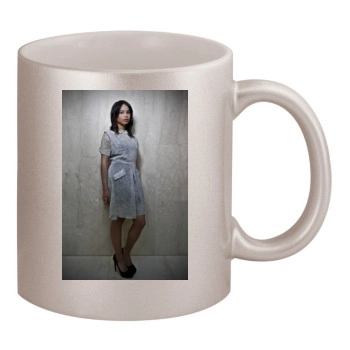 Zoe Kravitz 11oz Metallic Silver Mug