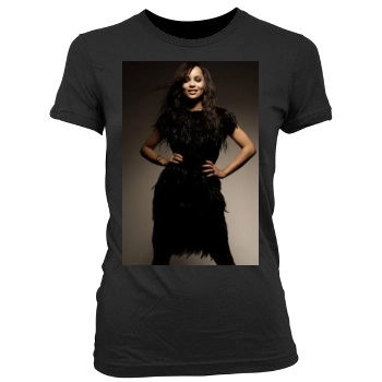 Zoe Kravitz Women's Junior Cut Crewneck T-Shirt